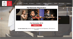 Desktop Screenshot of parkcitiesschoolofmusic.com